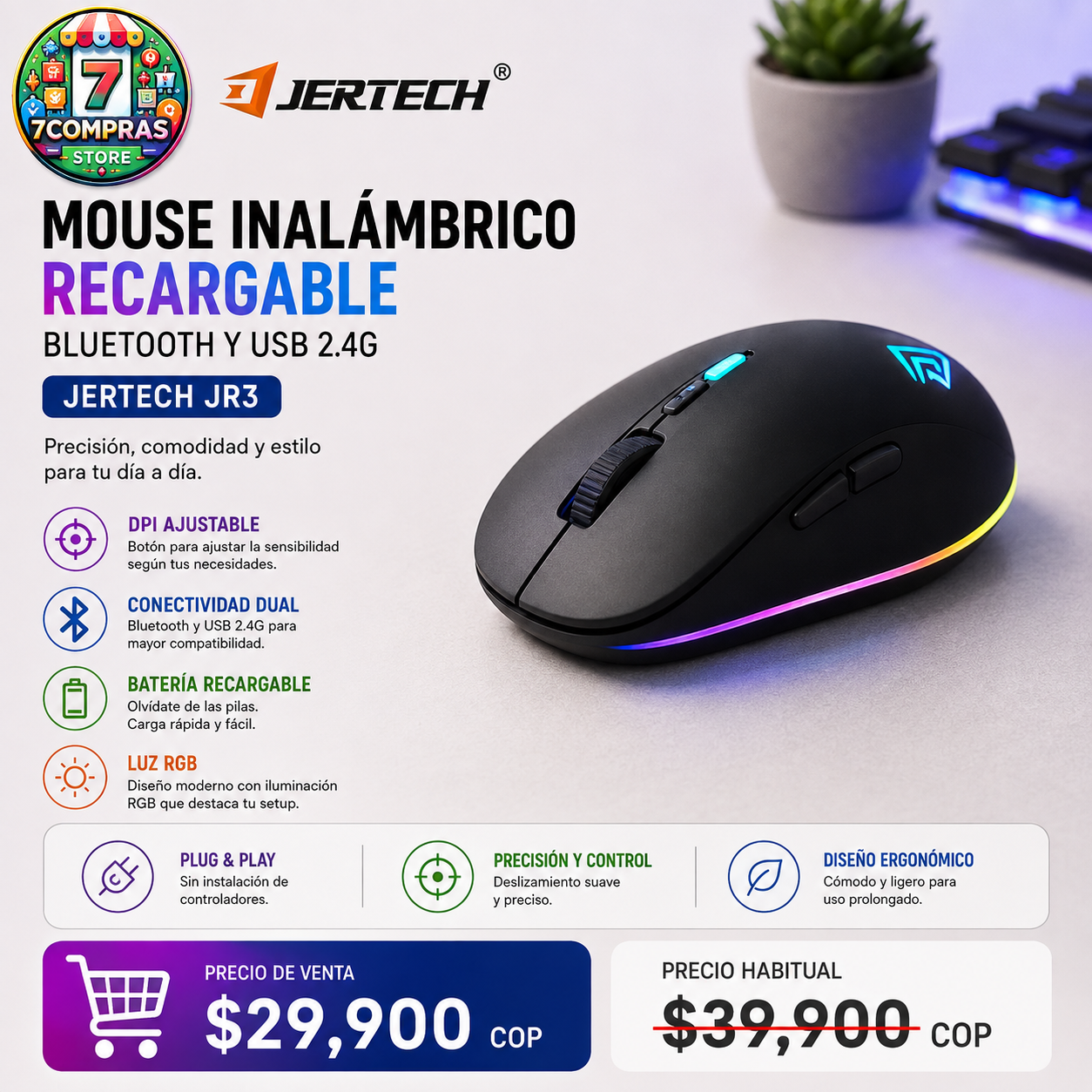 Mouse inalámbrico